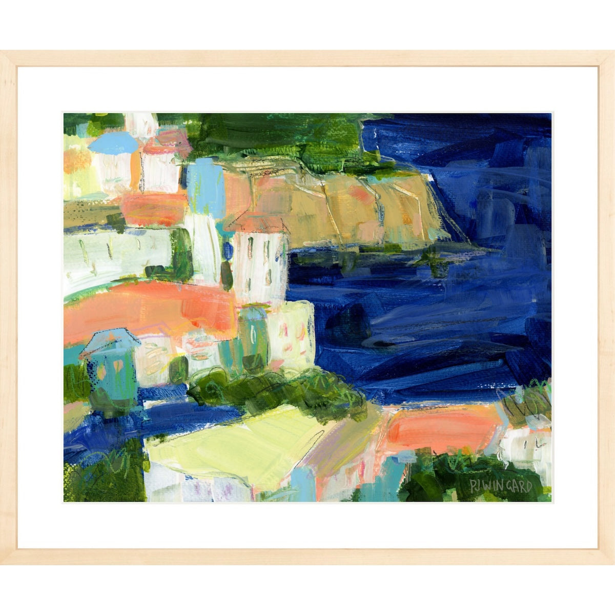 Abstract fine art giclée print by Pamela Wingard.