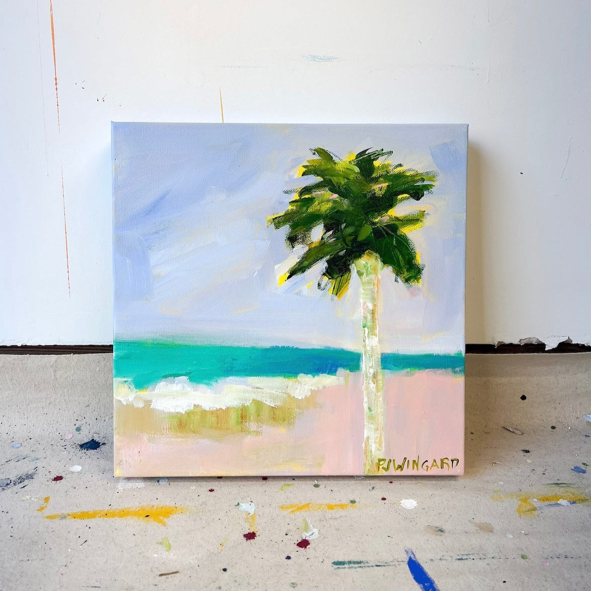 All I Wanna Do | Abstract Coastal Painting