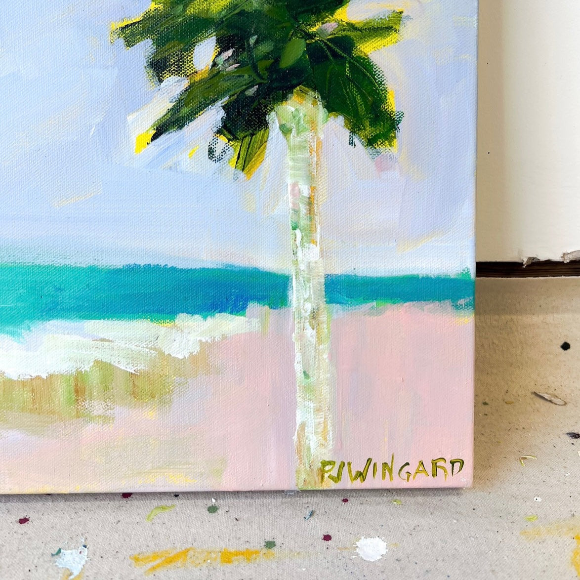 All I Wanna Do | Abstract Coastal Painting