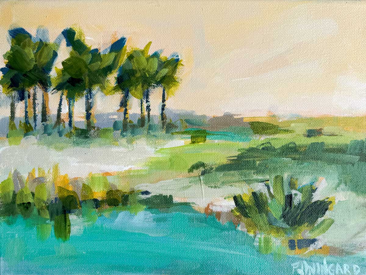 Are We There Yet? | Abstract Coastal Painting