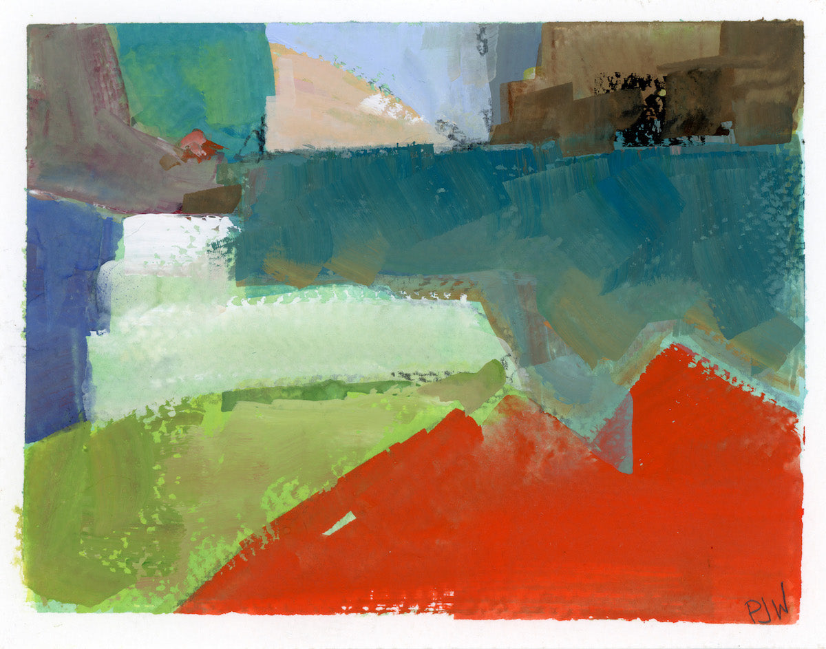 Autumn Lover | Abstract Work on Paper