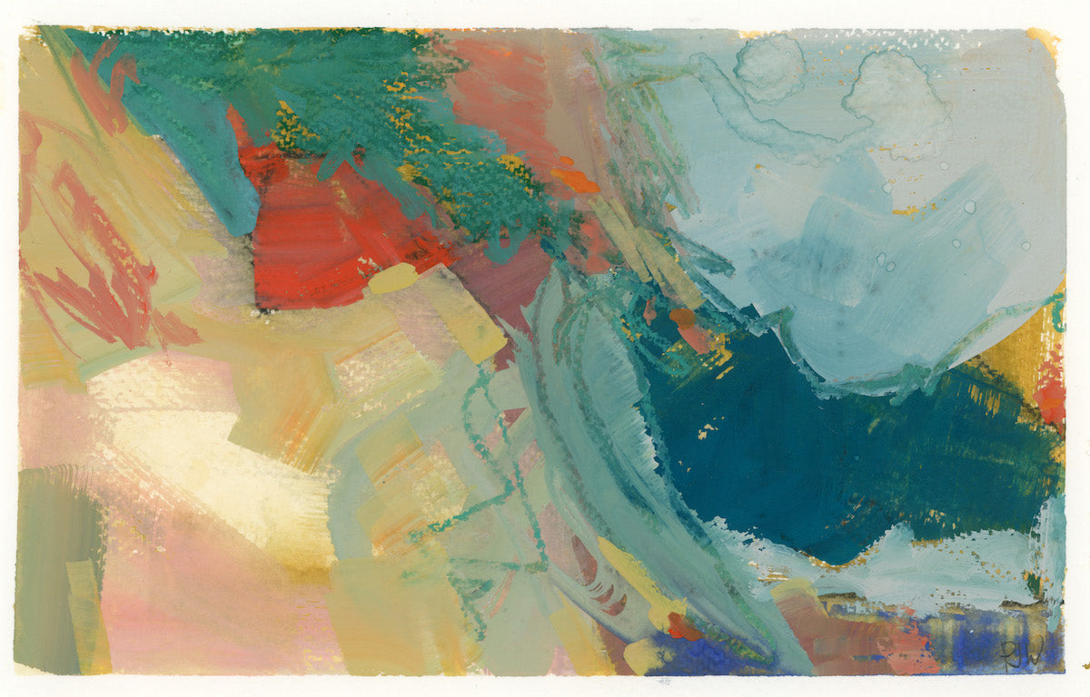 Blustery Day | Abstract Work on Paper