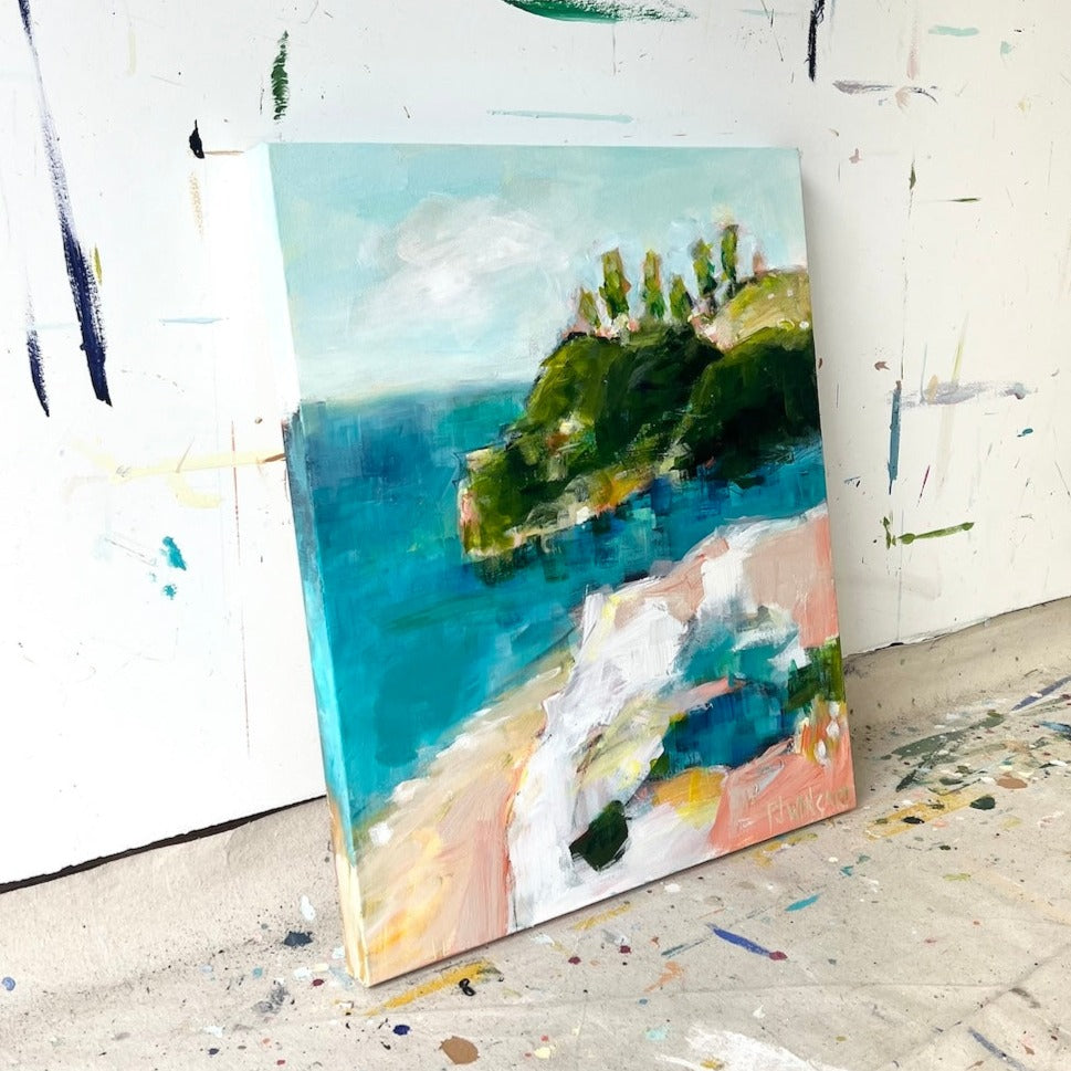 Buongiorno | Abstract Coastal Painting