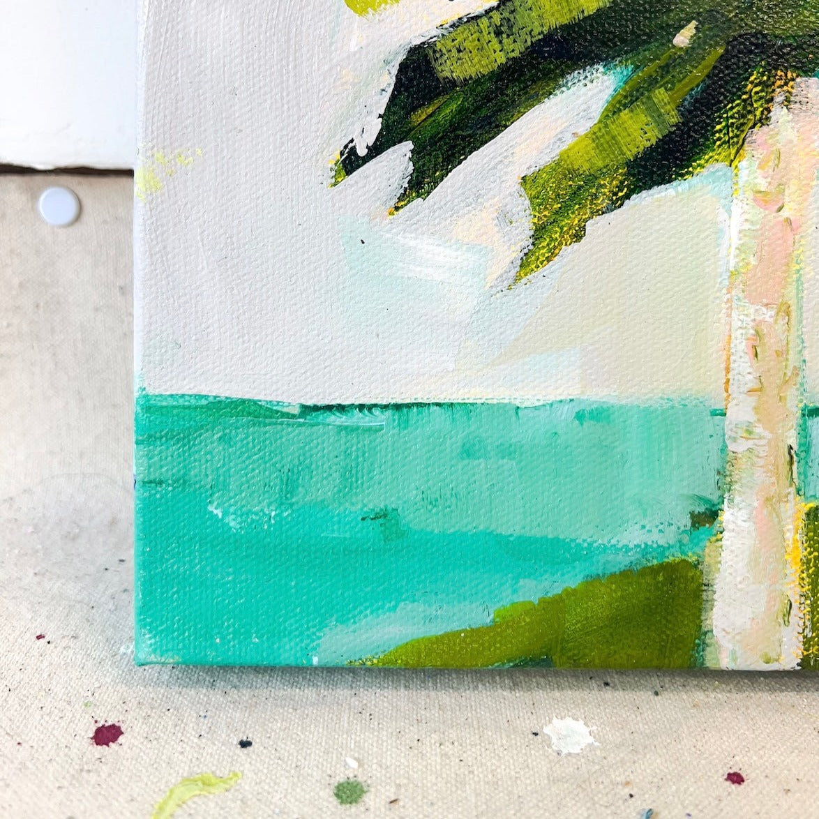 California Girls | Abstract Coastal Painting