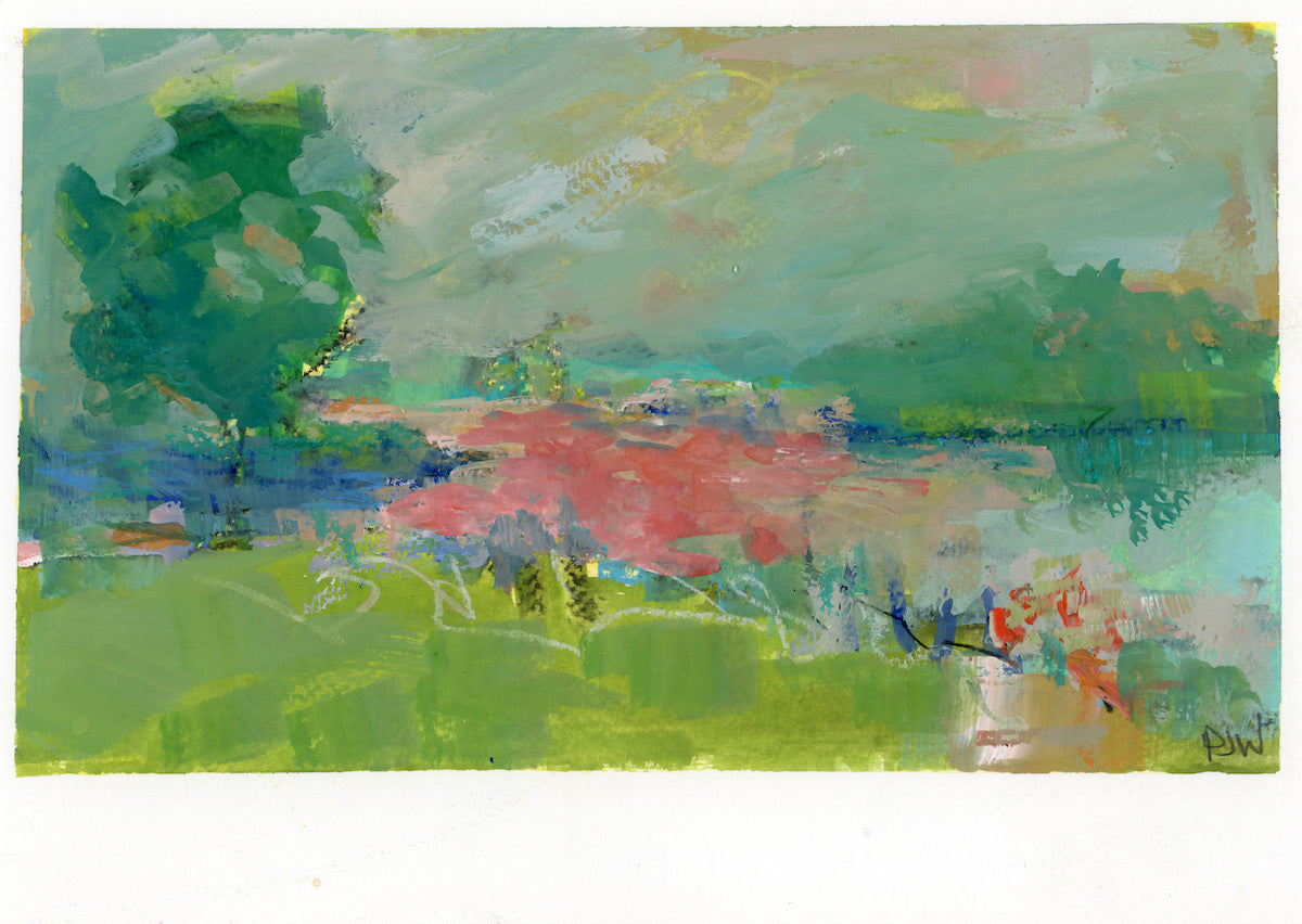 Carolina Sunday | Abstract Work on Paper