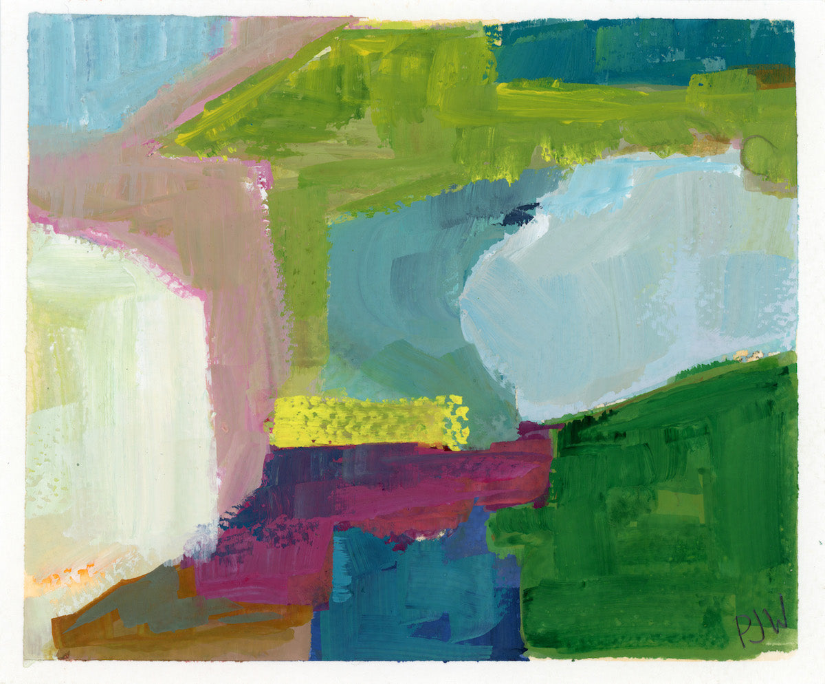 Carolina Sunshine | Abstract Work on Paper