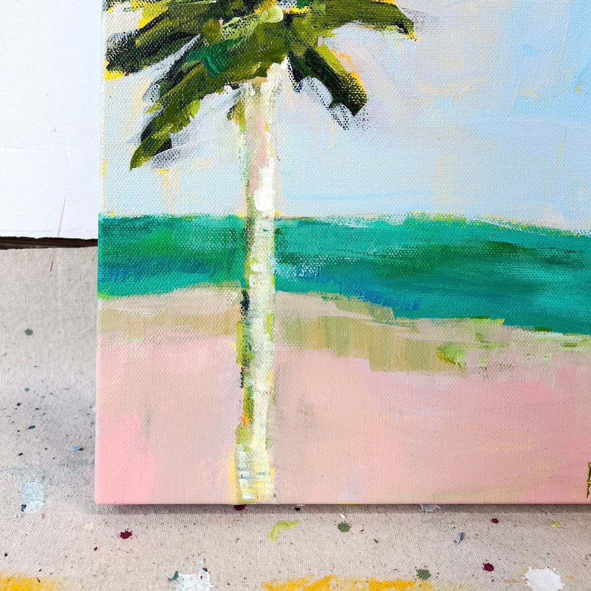 Darlin' | Abstract Coastal Painting