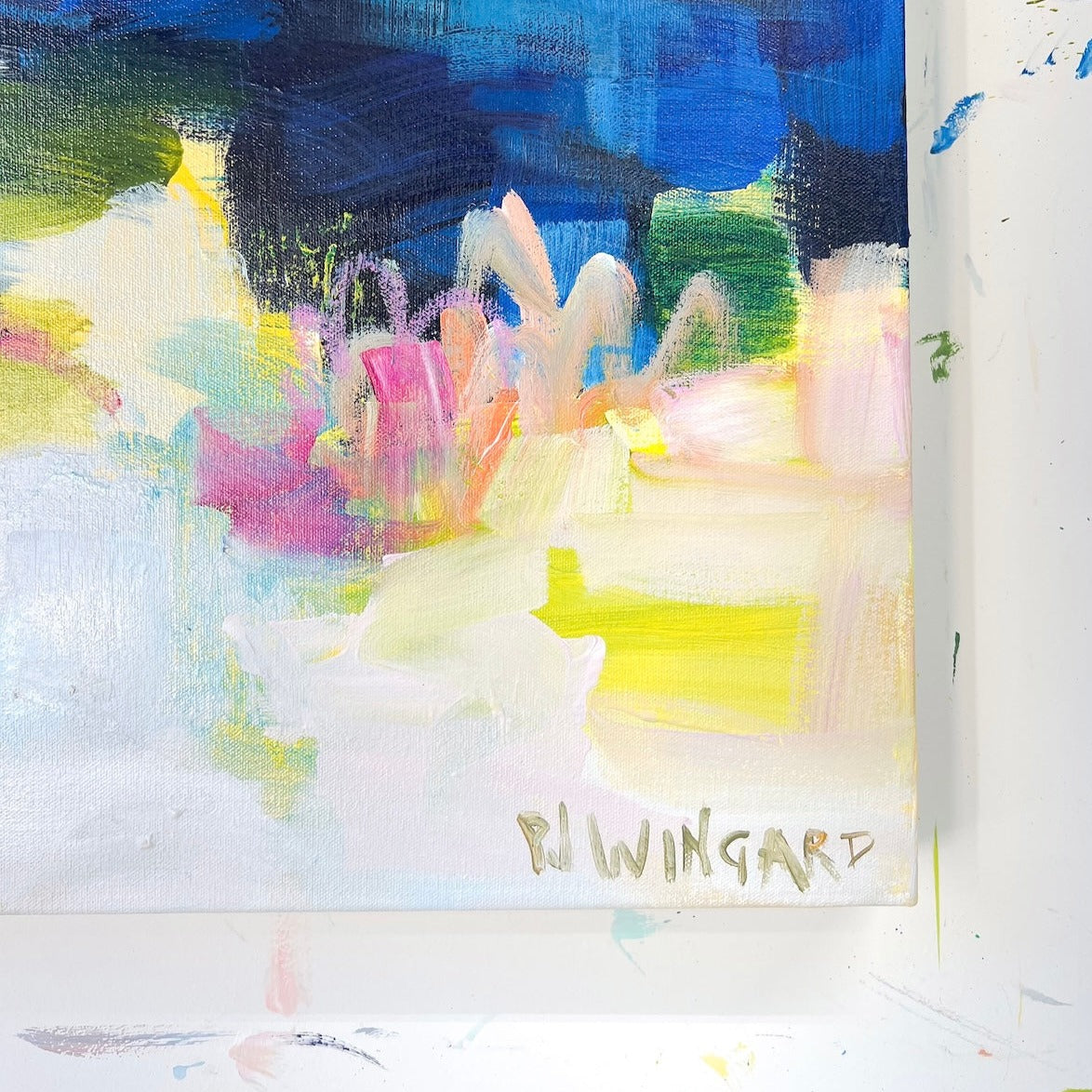 Earth Angel | Abstract Coastal Painting