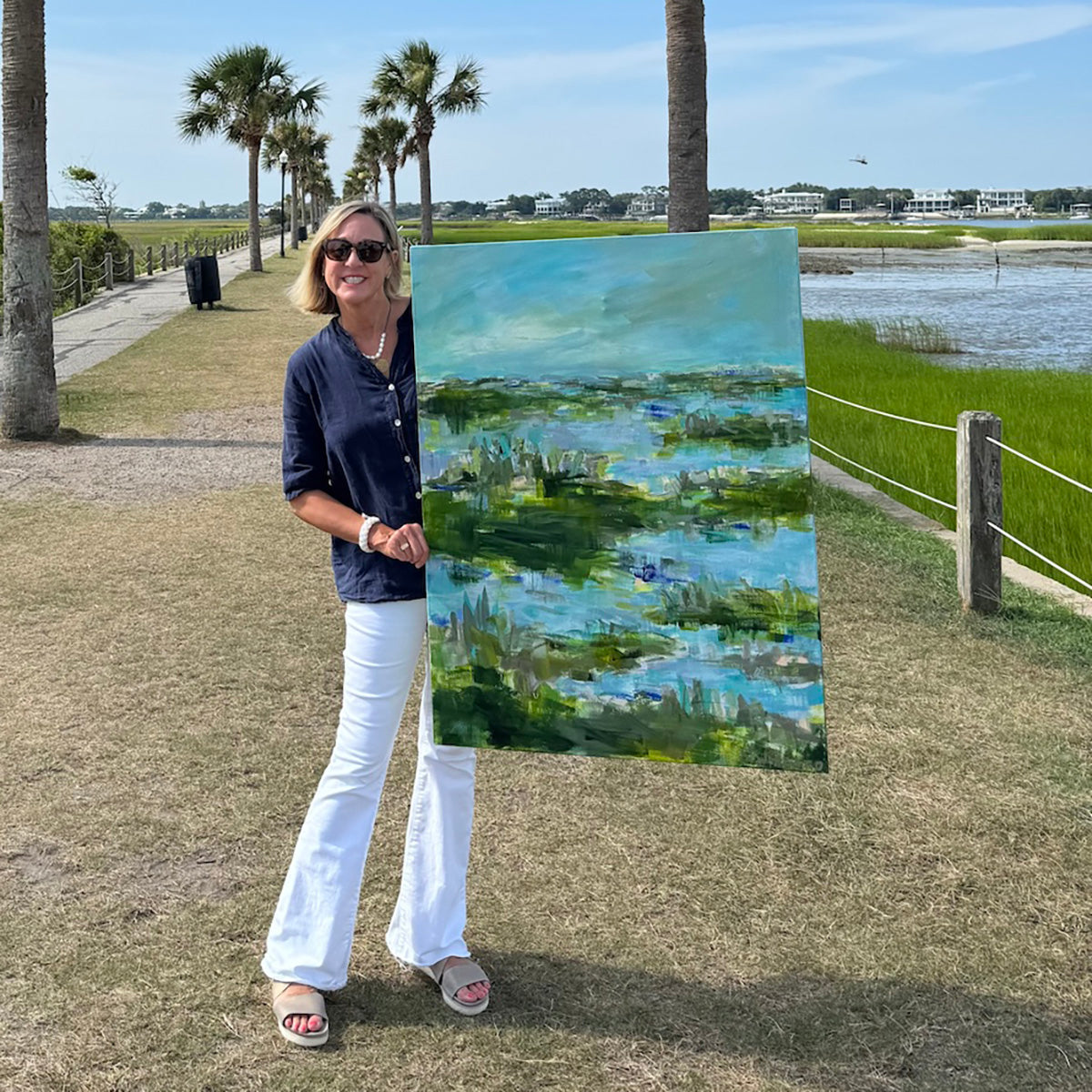 Coastal Abstract Fine Art by Pamela Wingard Fine Art
