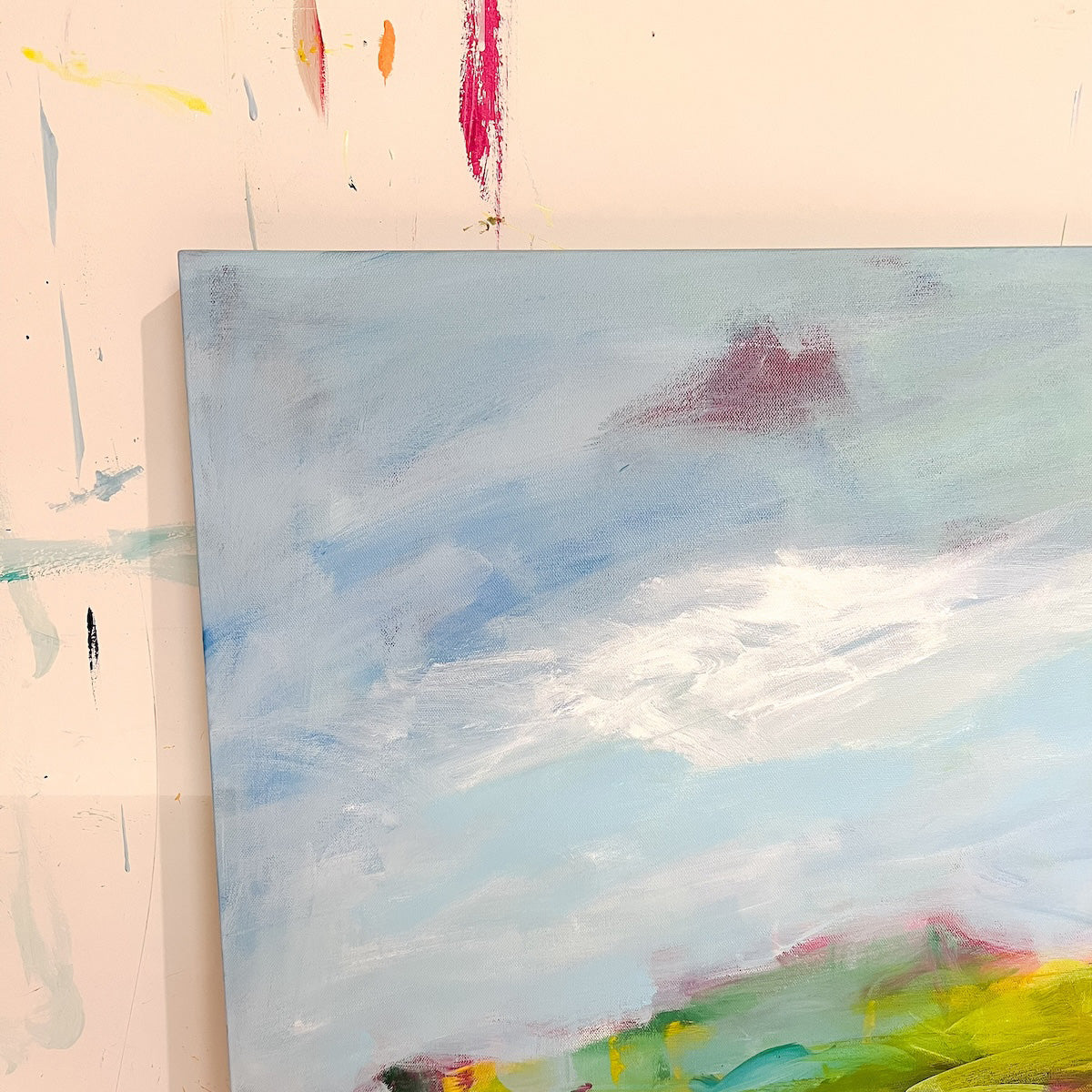 I Only Have Eyes for You | Abstract Coastal Painting