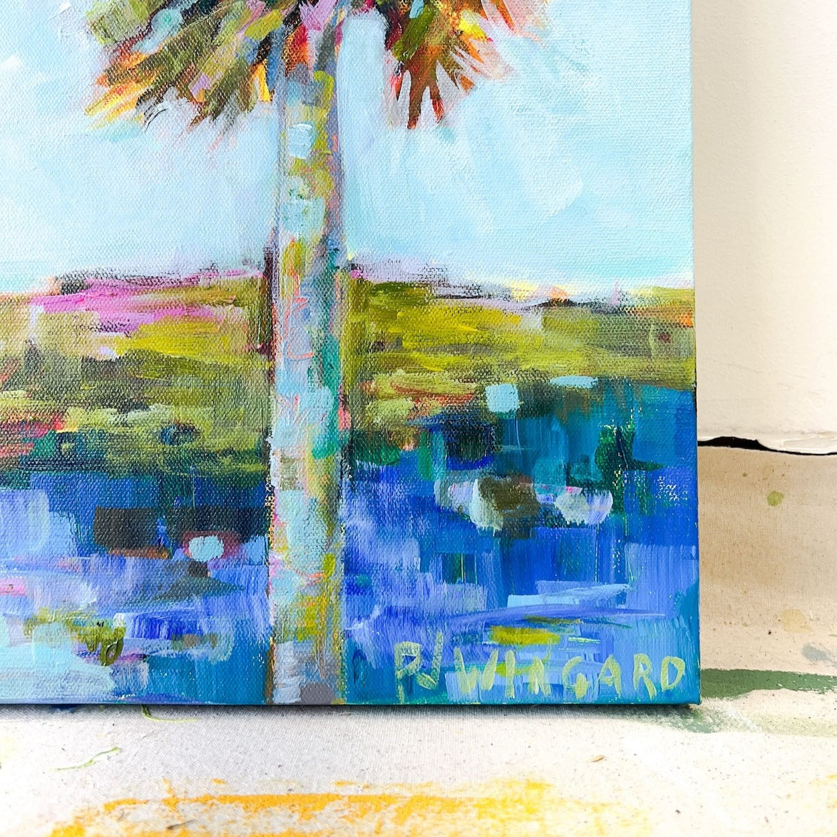 Islander | Abstract Coastal Painting