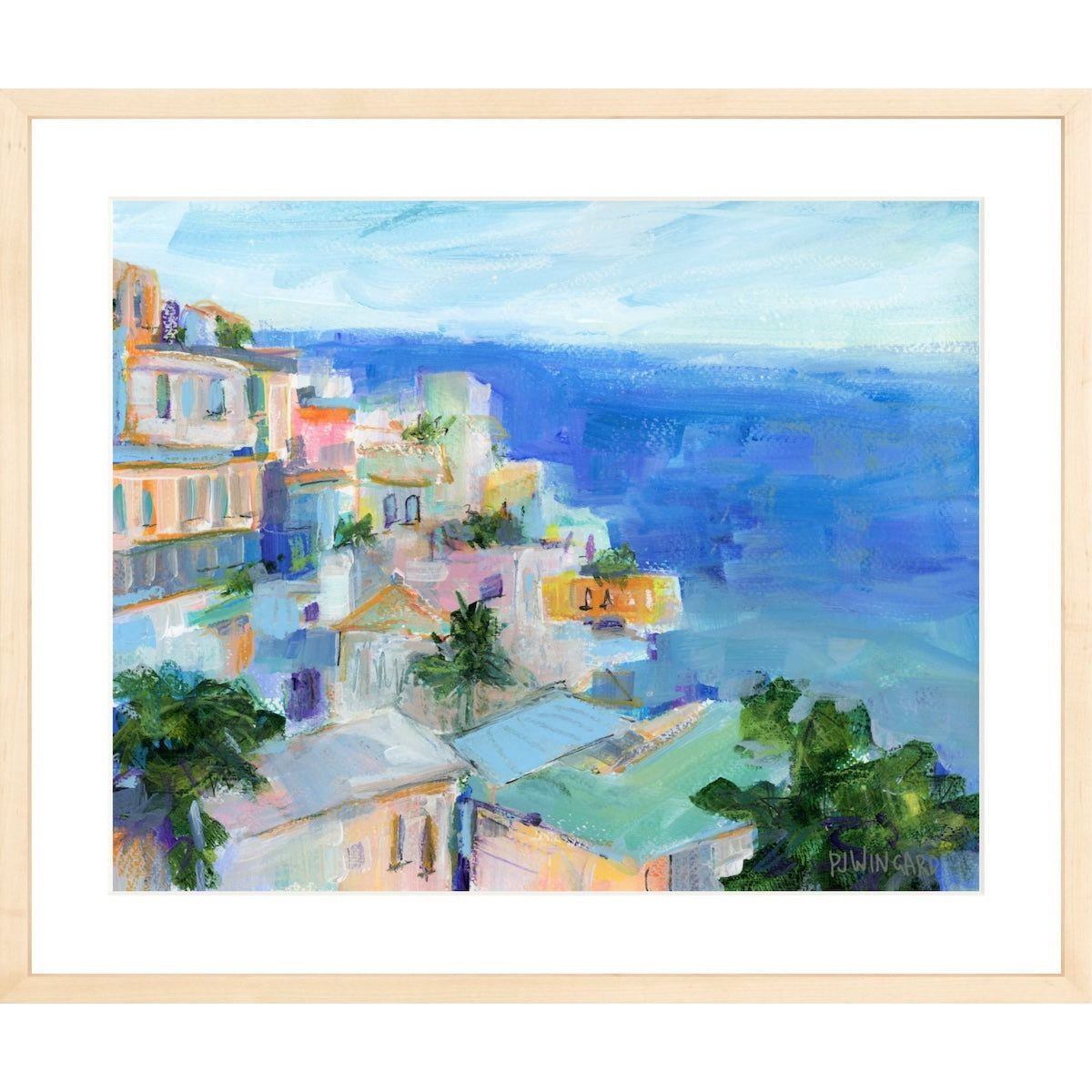 Abstract fine art giclée print by Pamela Wingard.
