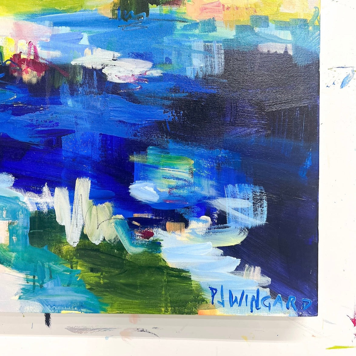 Lighthearted | Abstract Coastal Painting