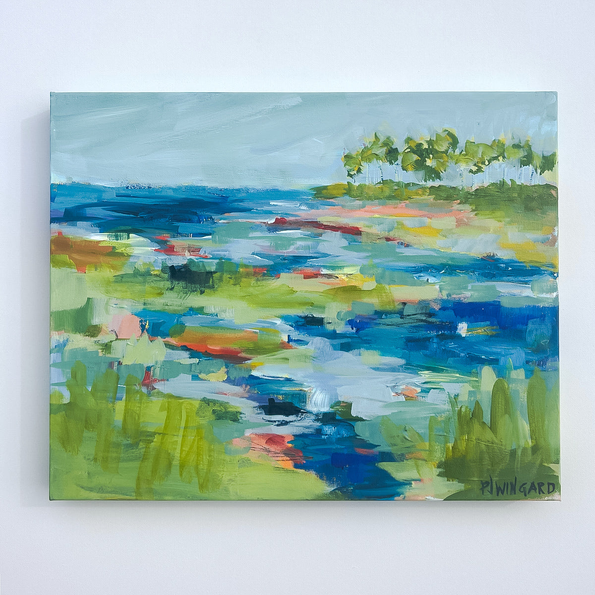 Loving and Kind | Abstract Coastal Painting