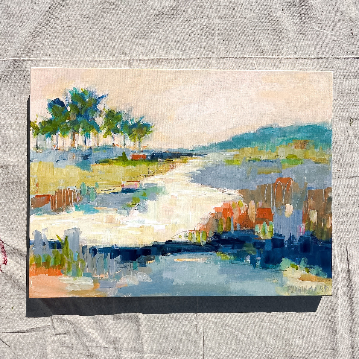 Lowcountry Morning | Abstract Coastal Painting