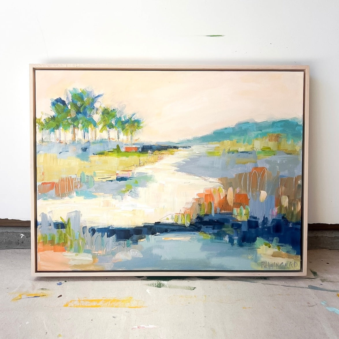 Lowcountry Morning | Abstract Coastal Painting
