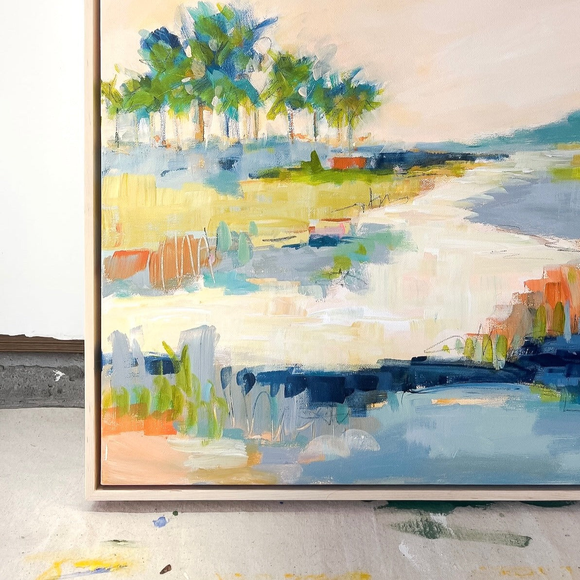 Lowcountry Morning | Abstract Coastal Painting