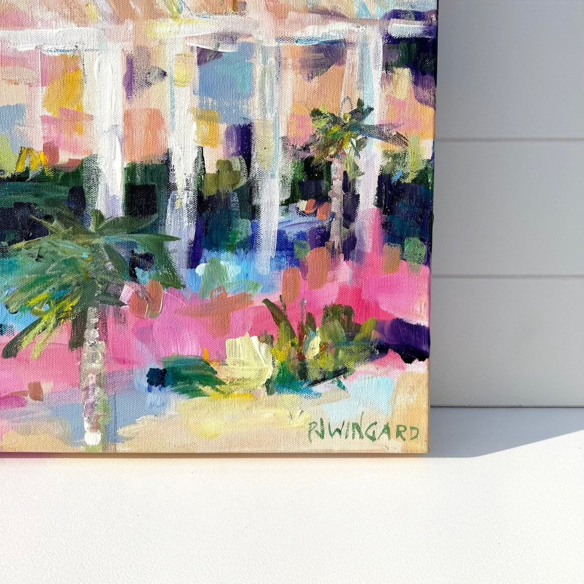 Nice View | Abstract Coastal Painting