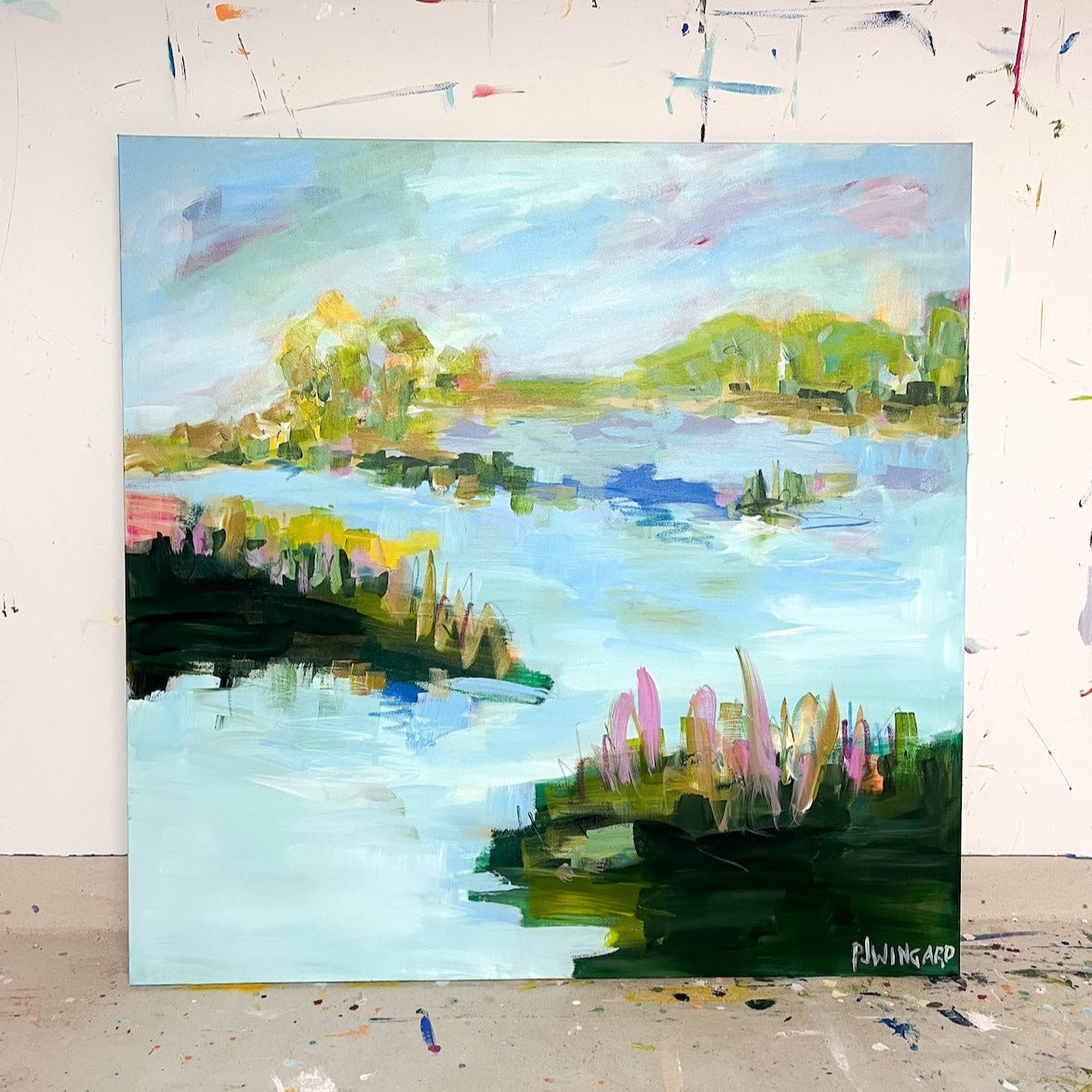 Personality | Abstract Coastal Painting