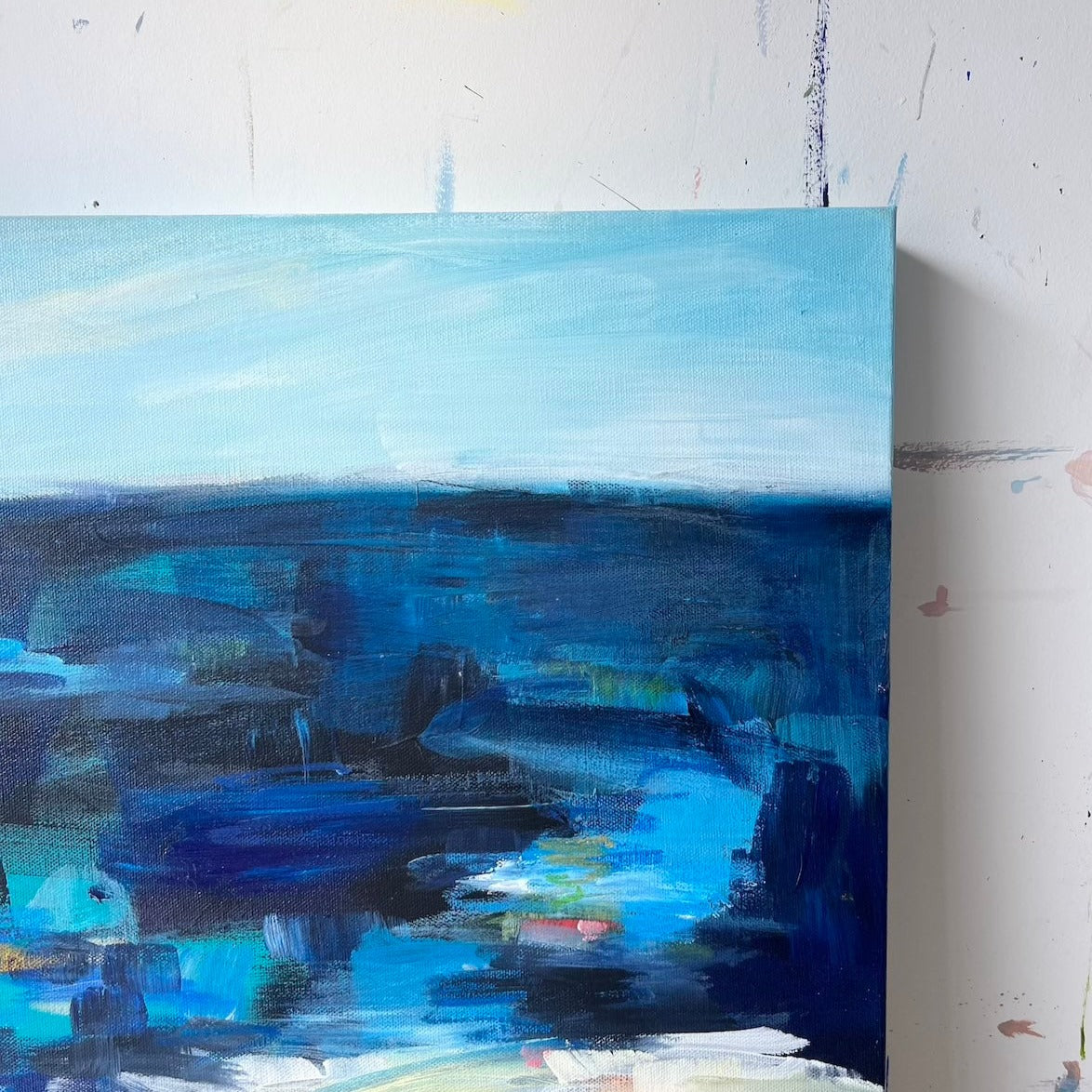 Rhythm | Abstract Coastal Painting