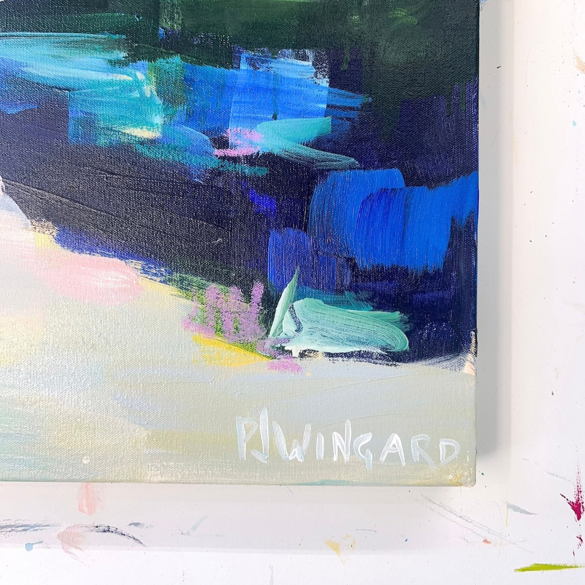 Take Five | Abstract Coastal Painting