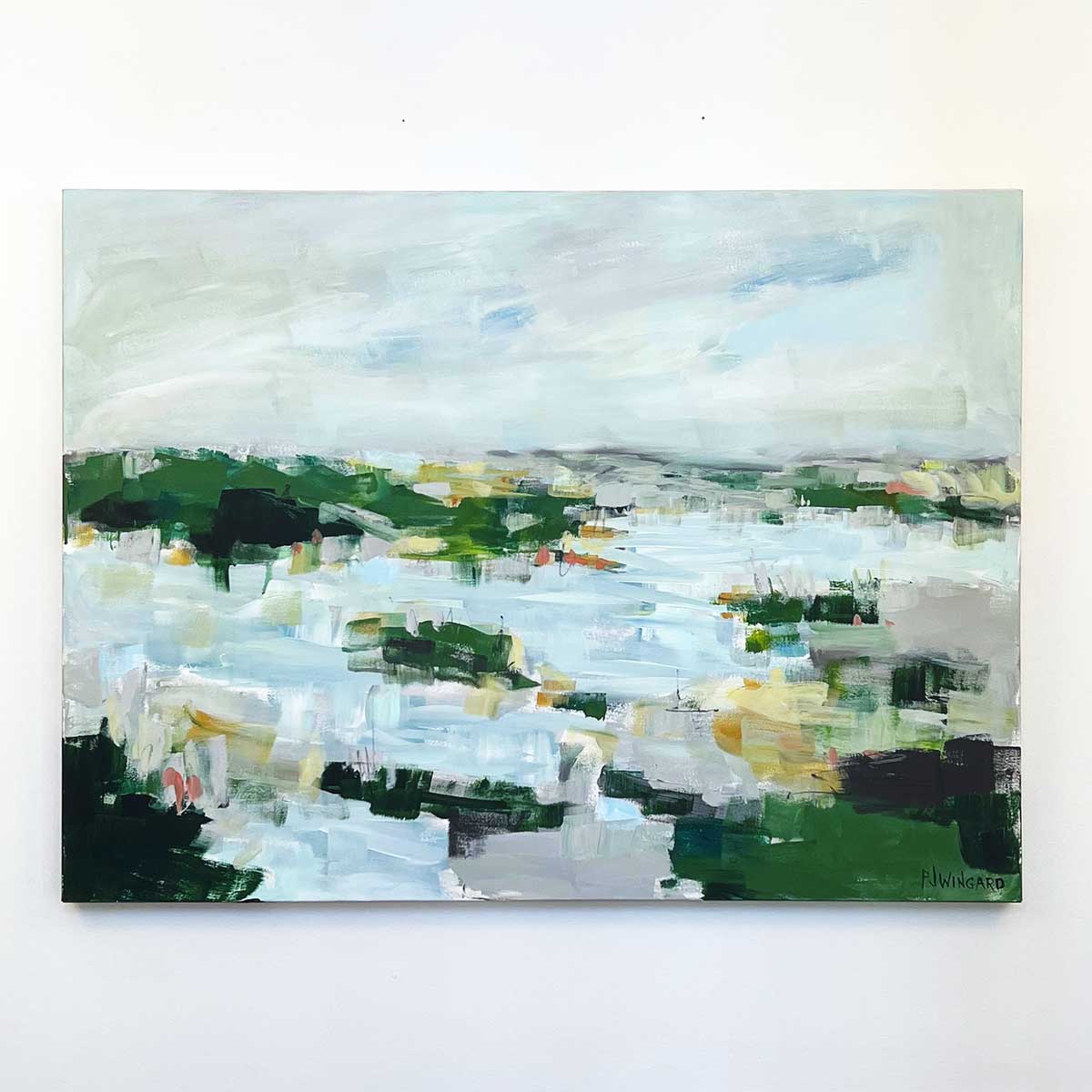 The Way You Make Me Feel | Abstract Coastal Painting