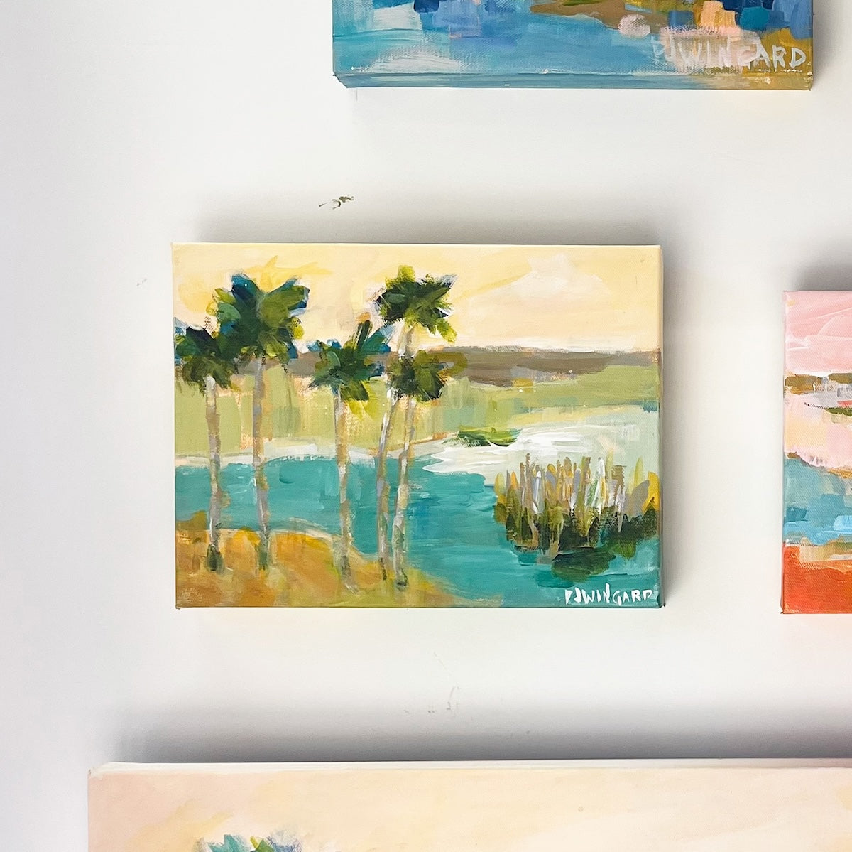 Vacation Spot | Abstract Coastal Painting