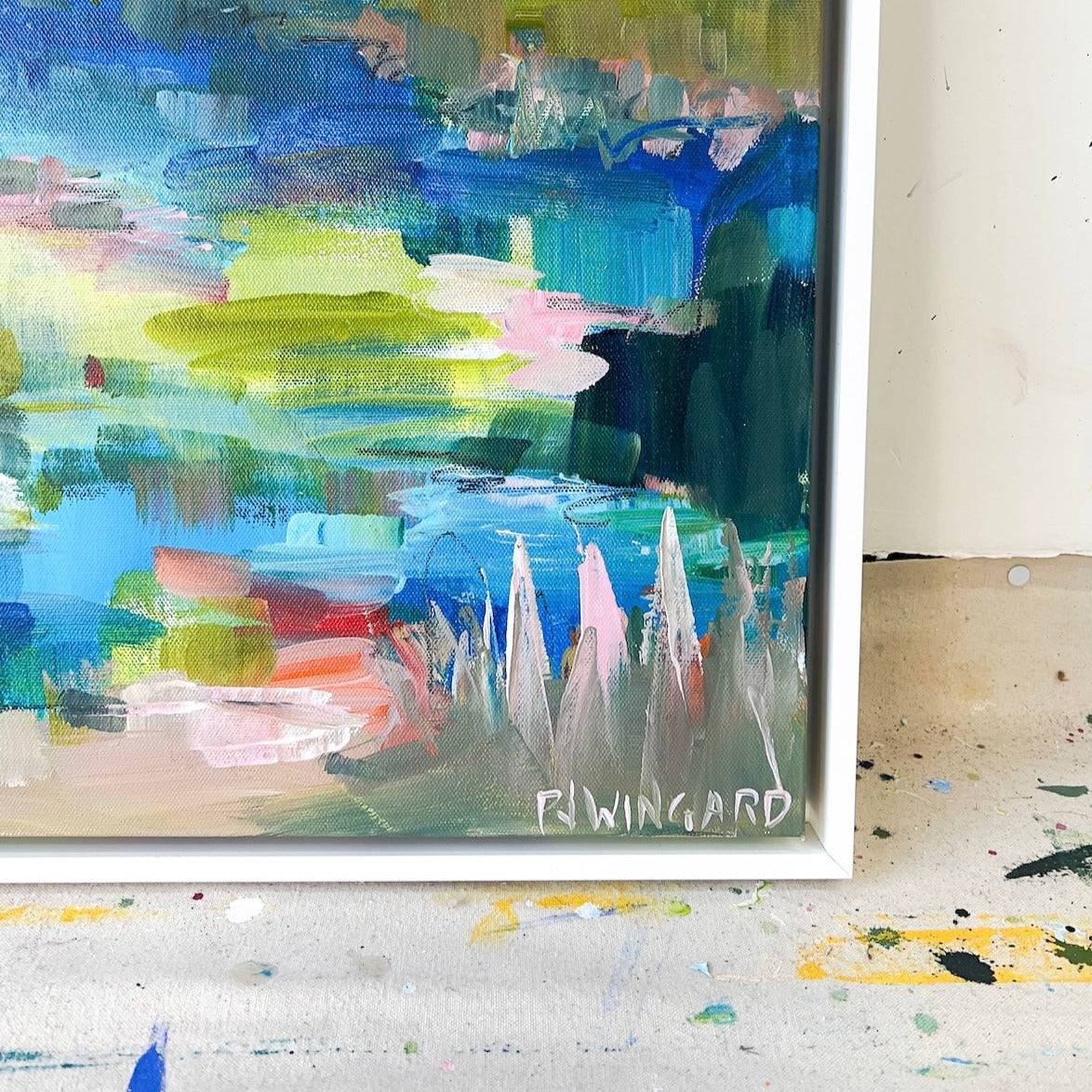 Wake Up | Abstract Coastal Painting