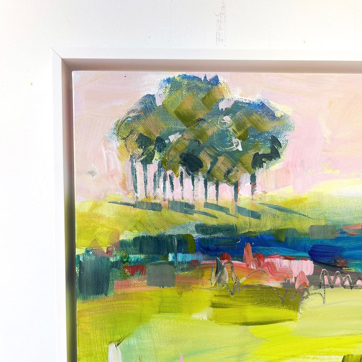 Wake Up | Abstract Coastal Painting
