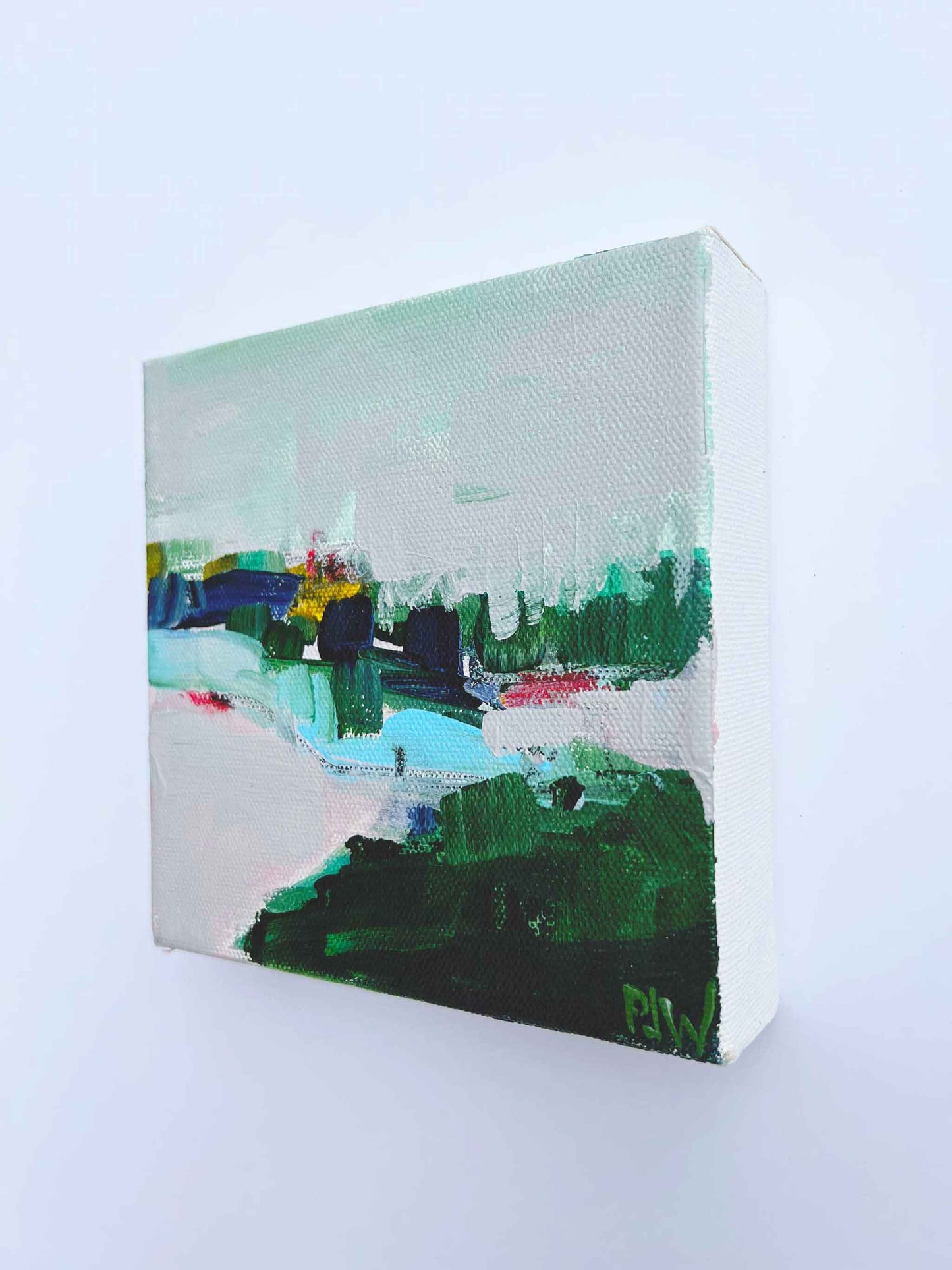 Abstract Painting: BELIEVE