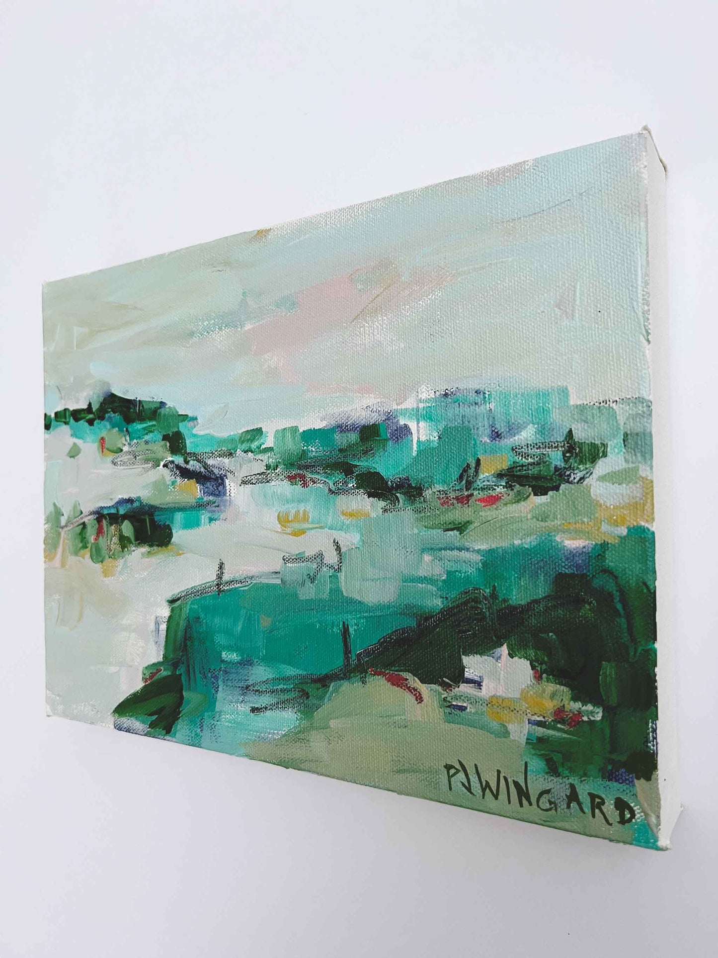 Abstract Painting: BRIGHT AND BEAUTIFUL