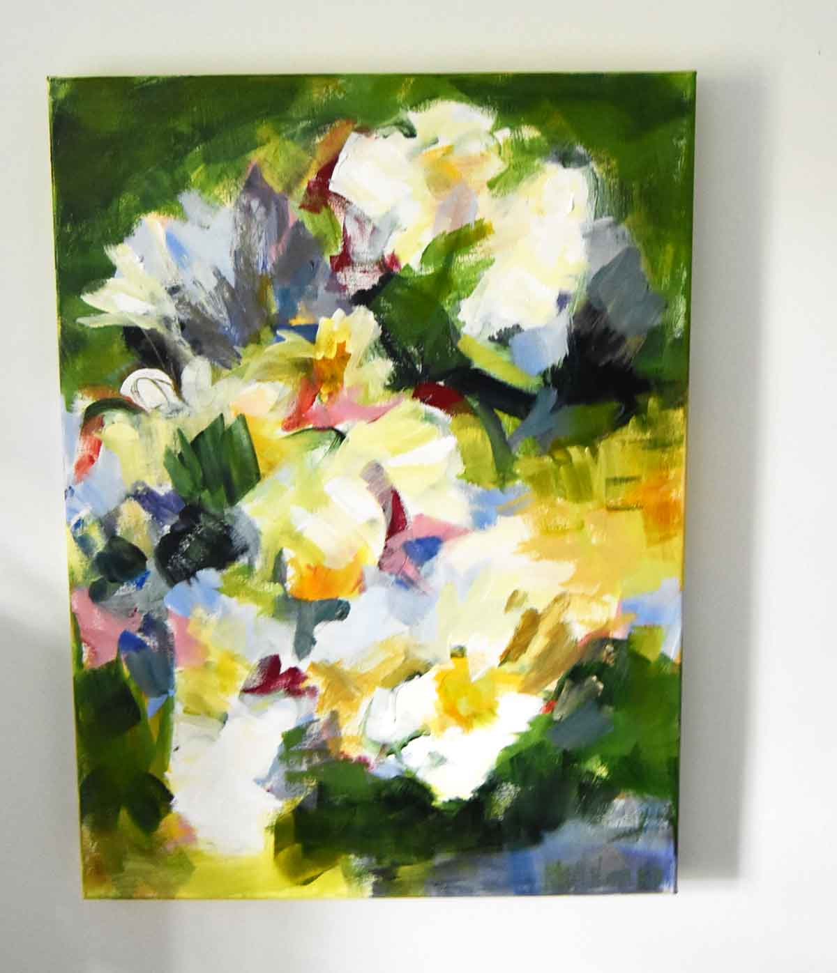 Flowering Friendship Floral Painting