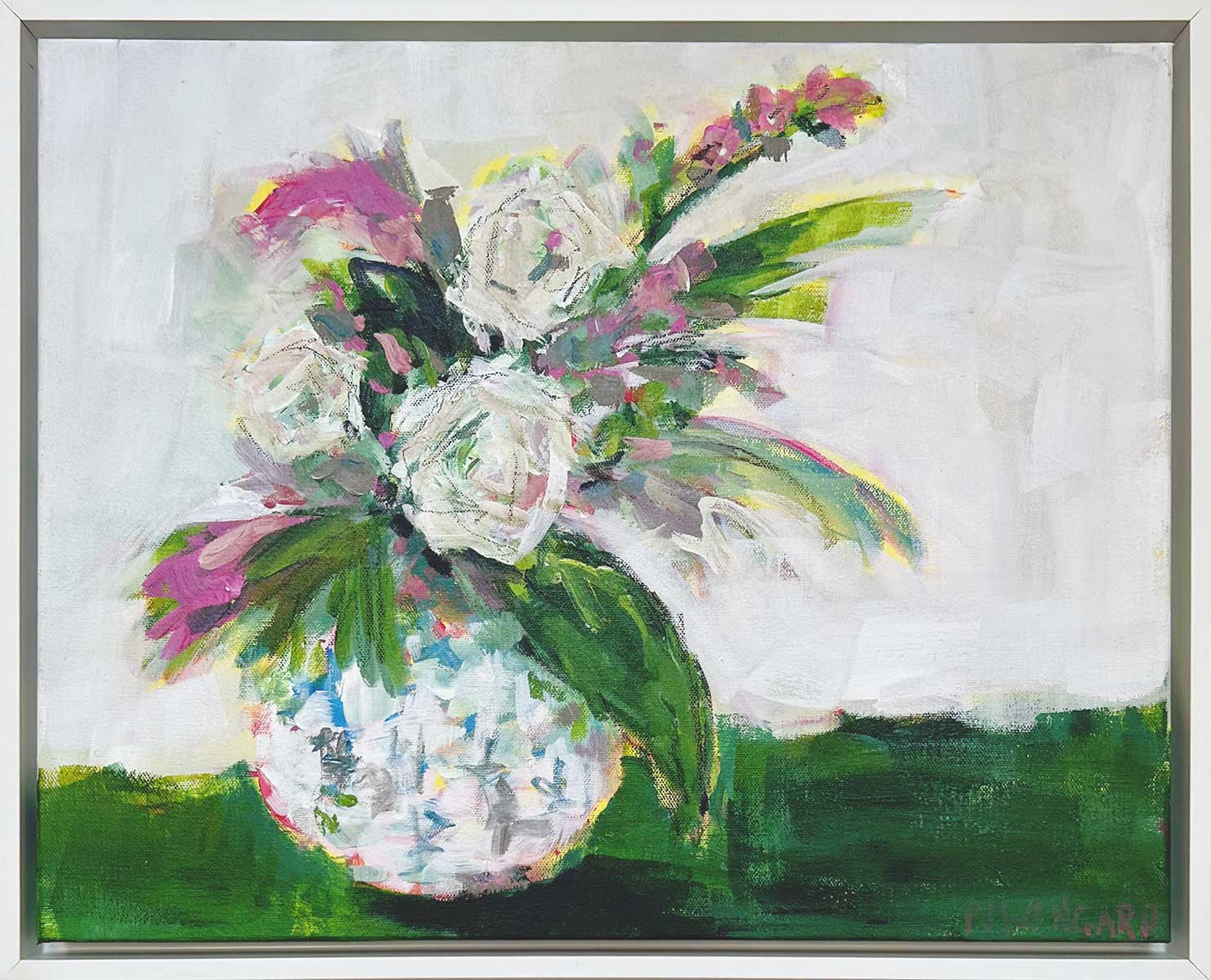 'Garden In Her Mind' Floral Painting