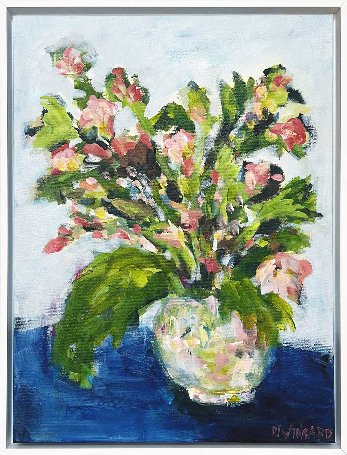 'Grow Towards the Light' Floral Painting