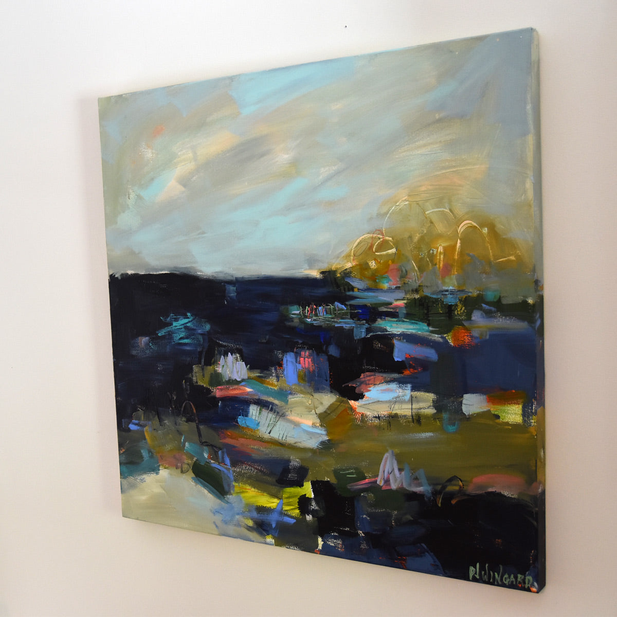 In The Midnight Hour | Abstract Coastal Painting