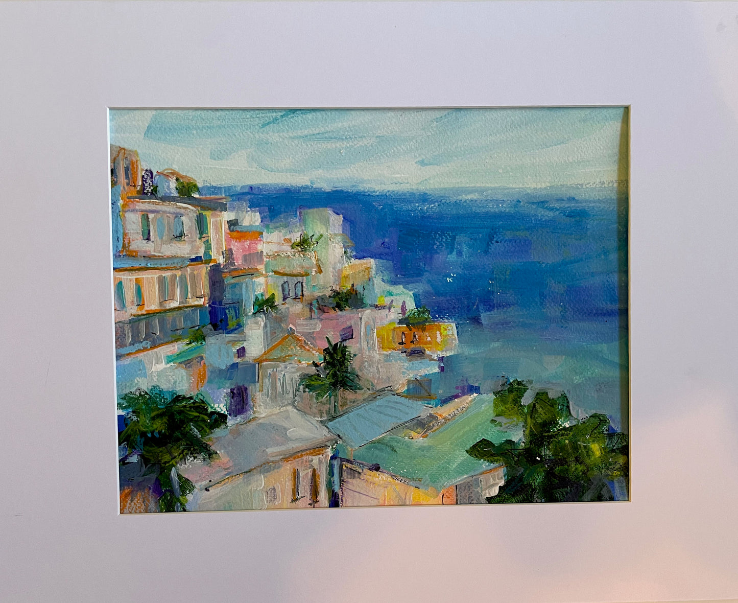 Life Is Short - Italy Painting on Paper