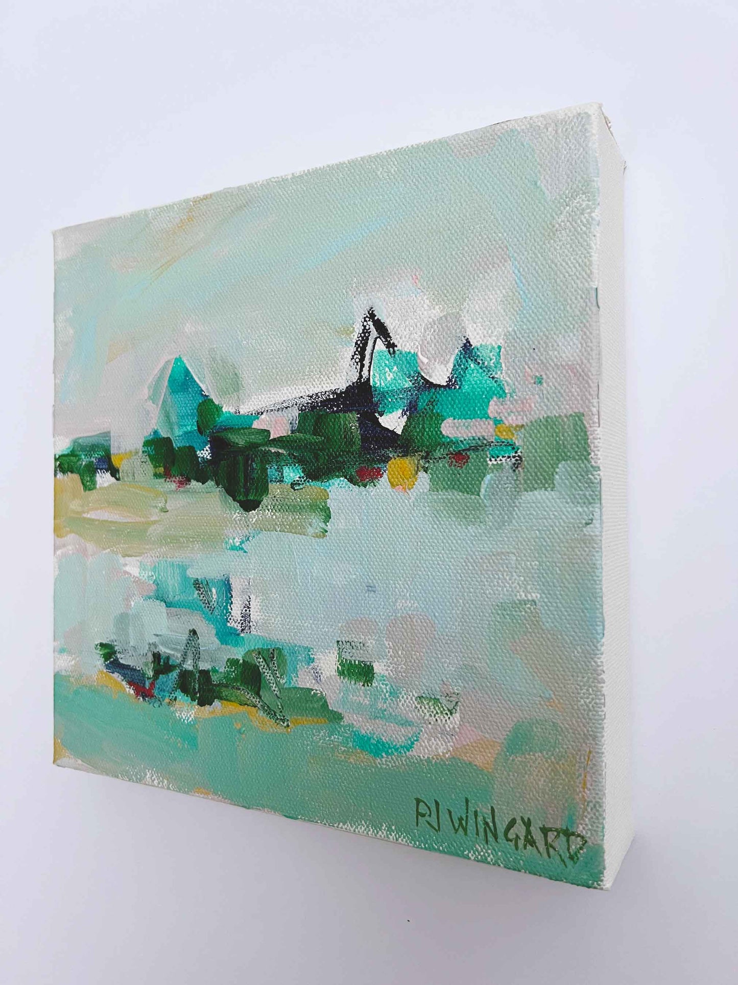 Abstract Painting: MERRY AND BRIGHT