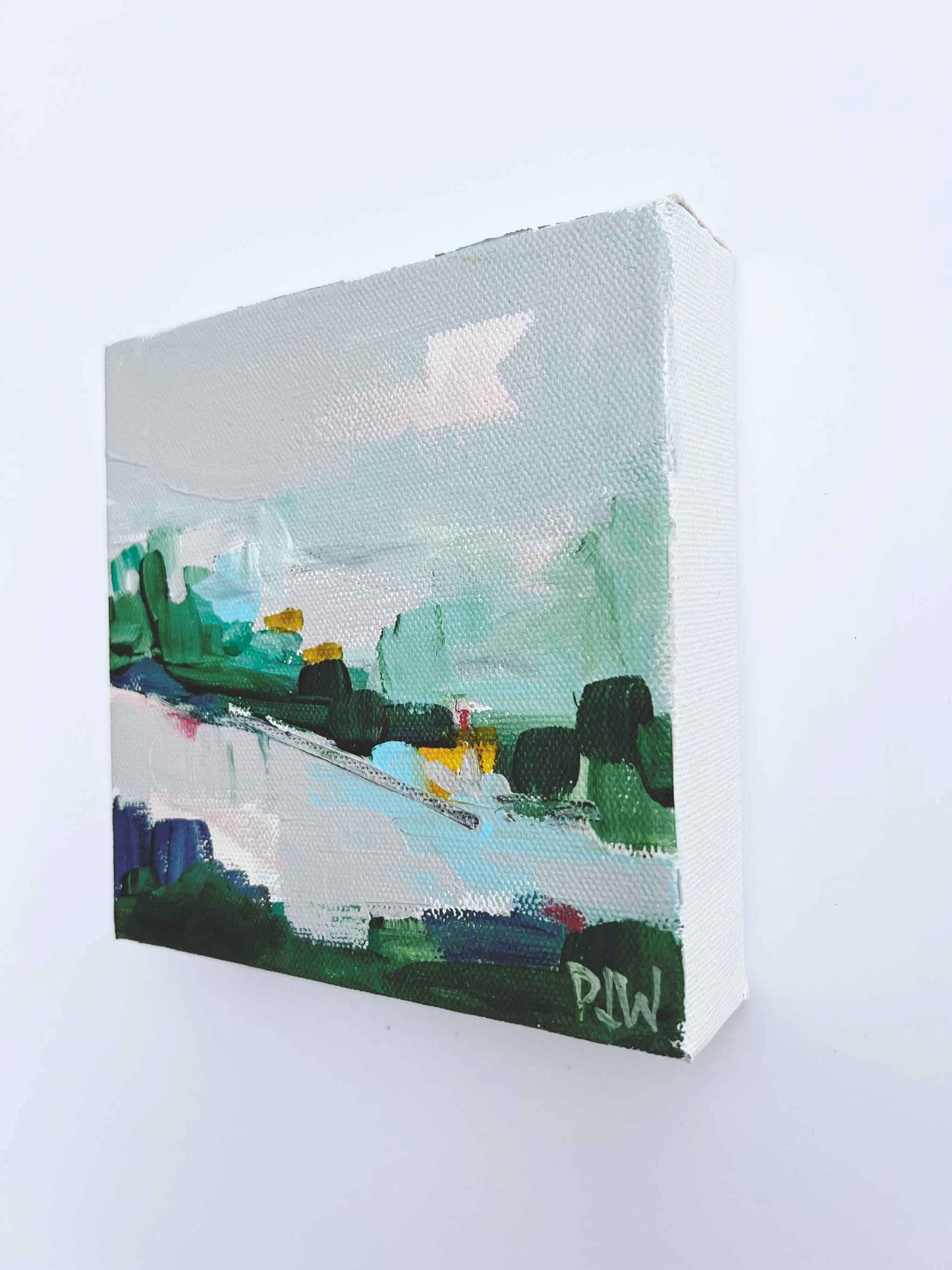 Abstract Painting: PRESENT