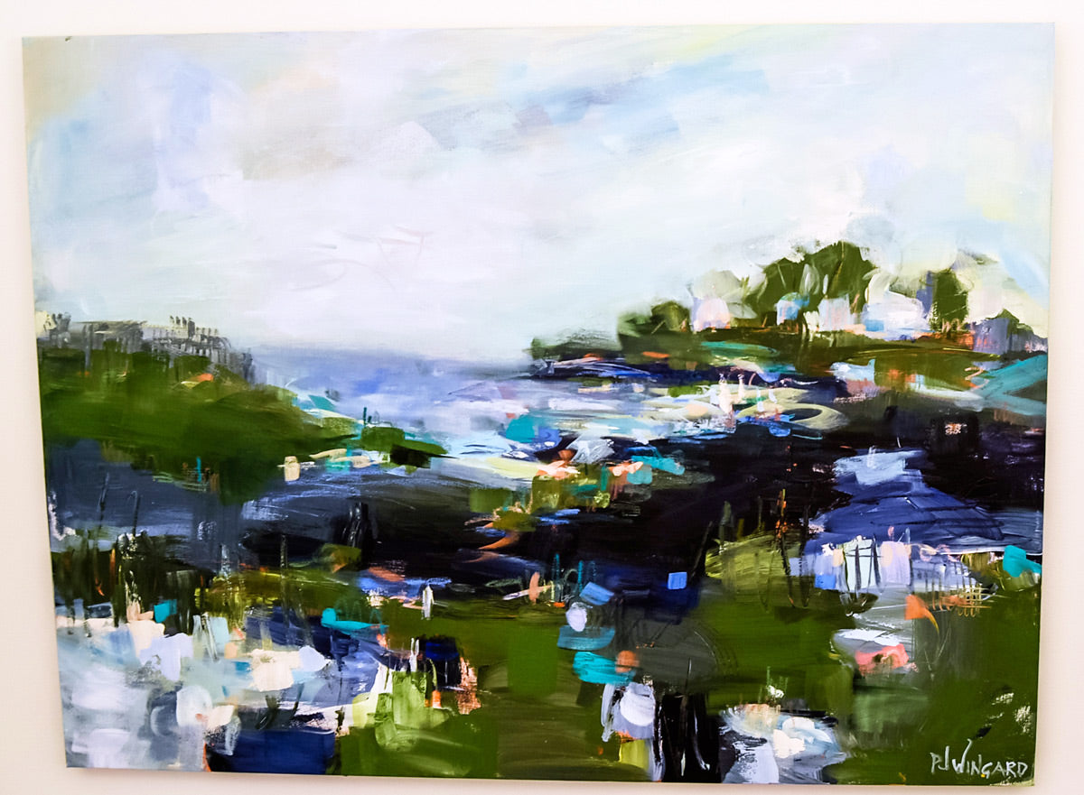 Peaceful Easy Feeling Abstract Painting