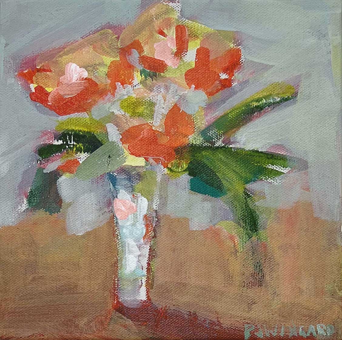 'Petals of Happiness' Floral Painting