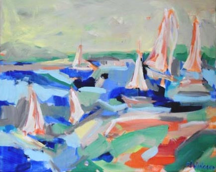 SCENIC ROUTE: MIXED MEDIA PAINTING