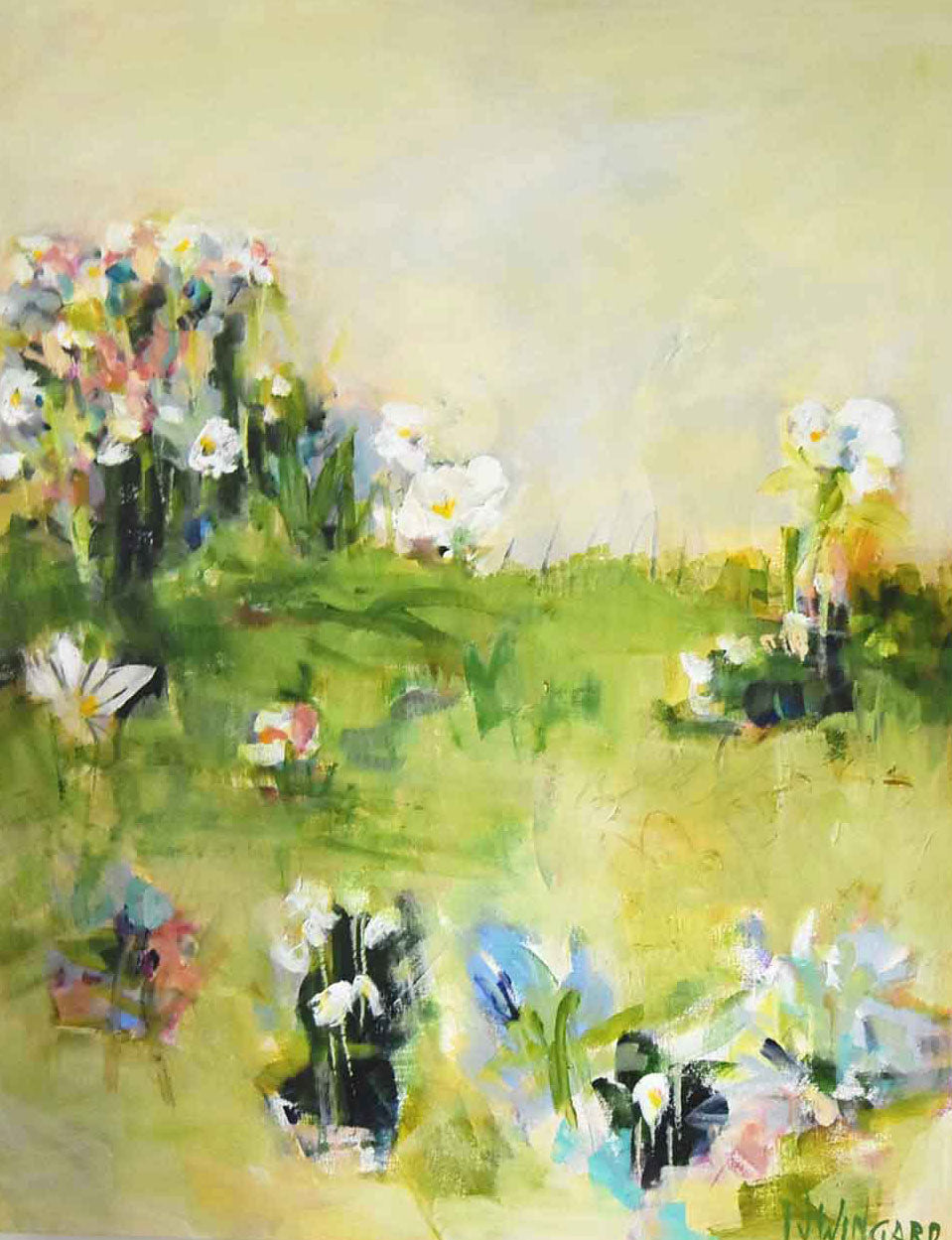 She's A Wildflower Floral Painting