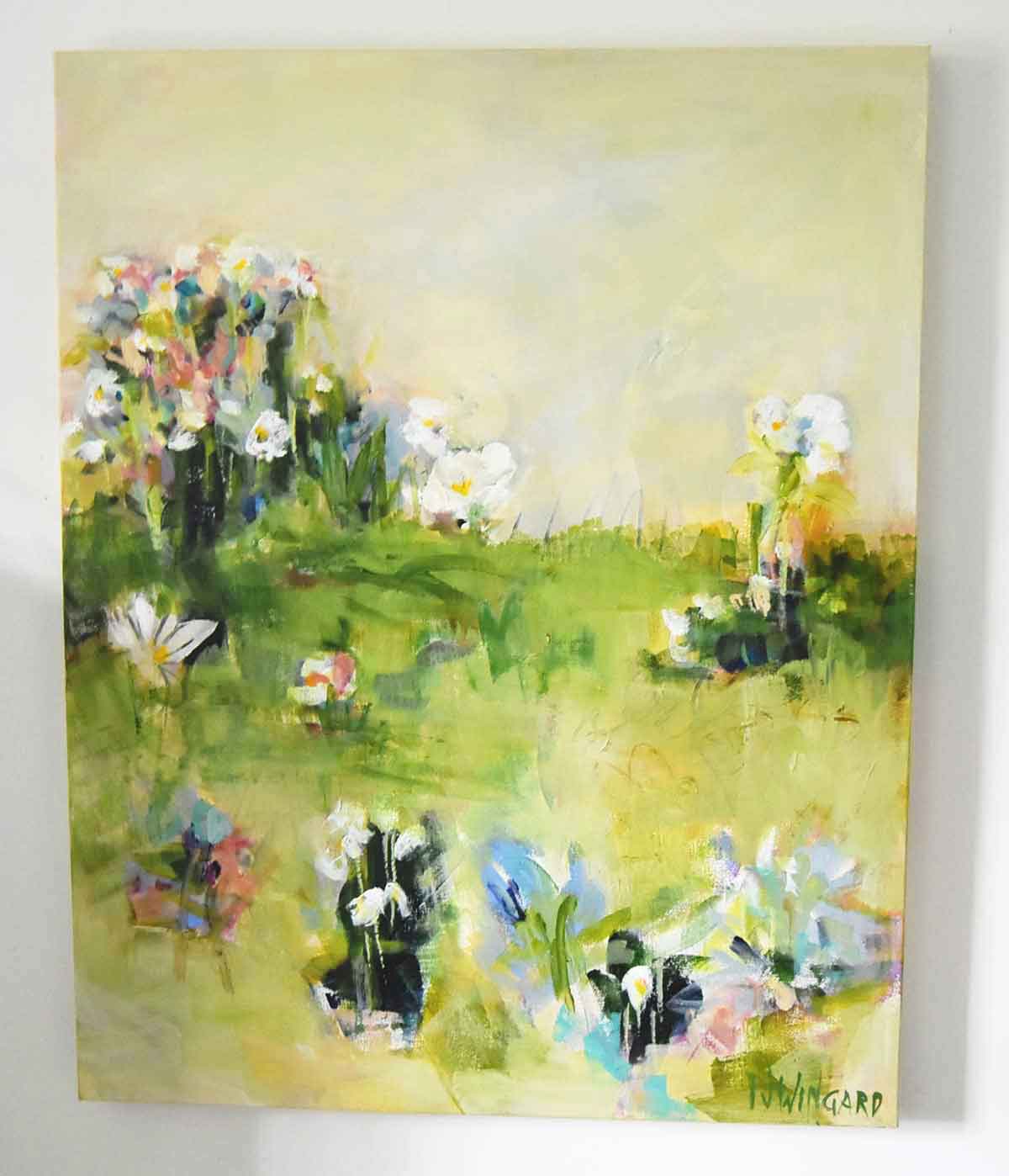 She's A Wildflower Floral Painting