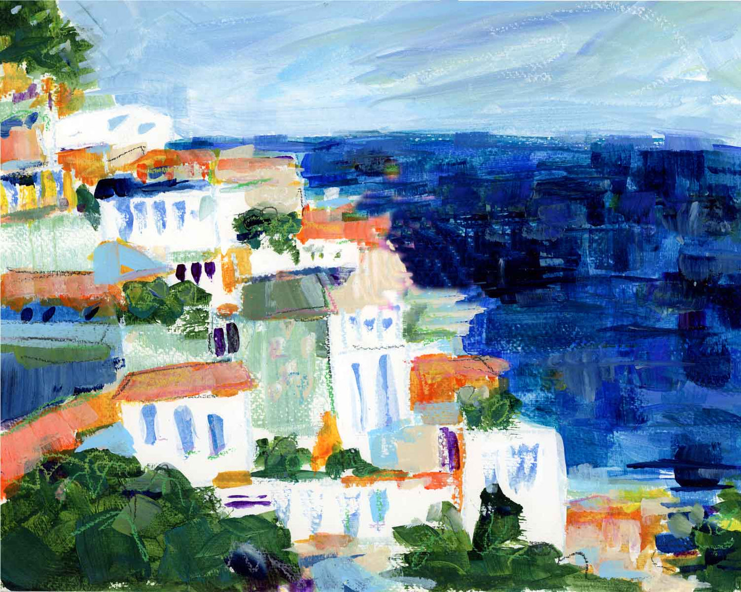 Such Is Life - Italy Painting on Paper