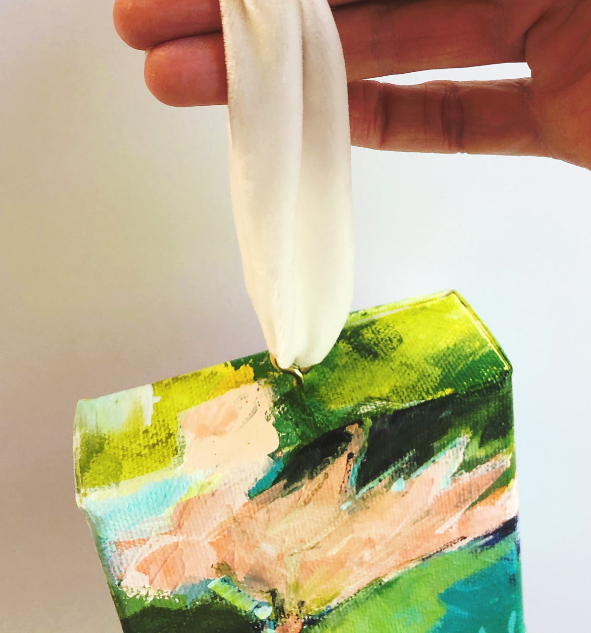 Taught Me Everything | Abstract Floral Painting