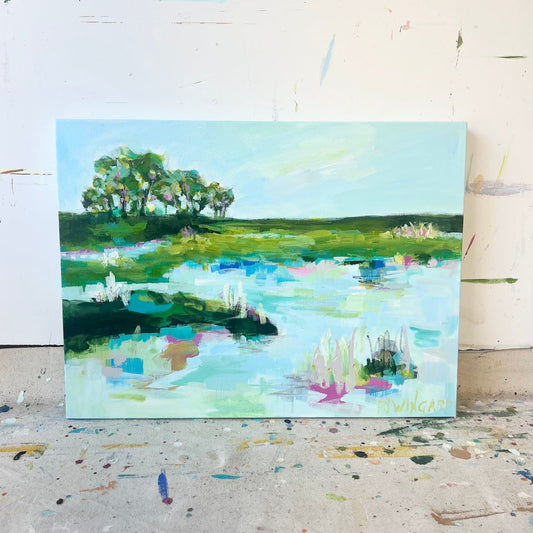 Pamela Wingard fine art marsh painting