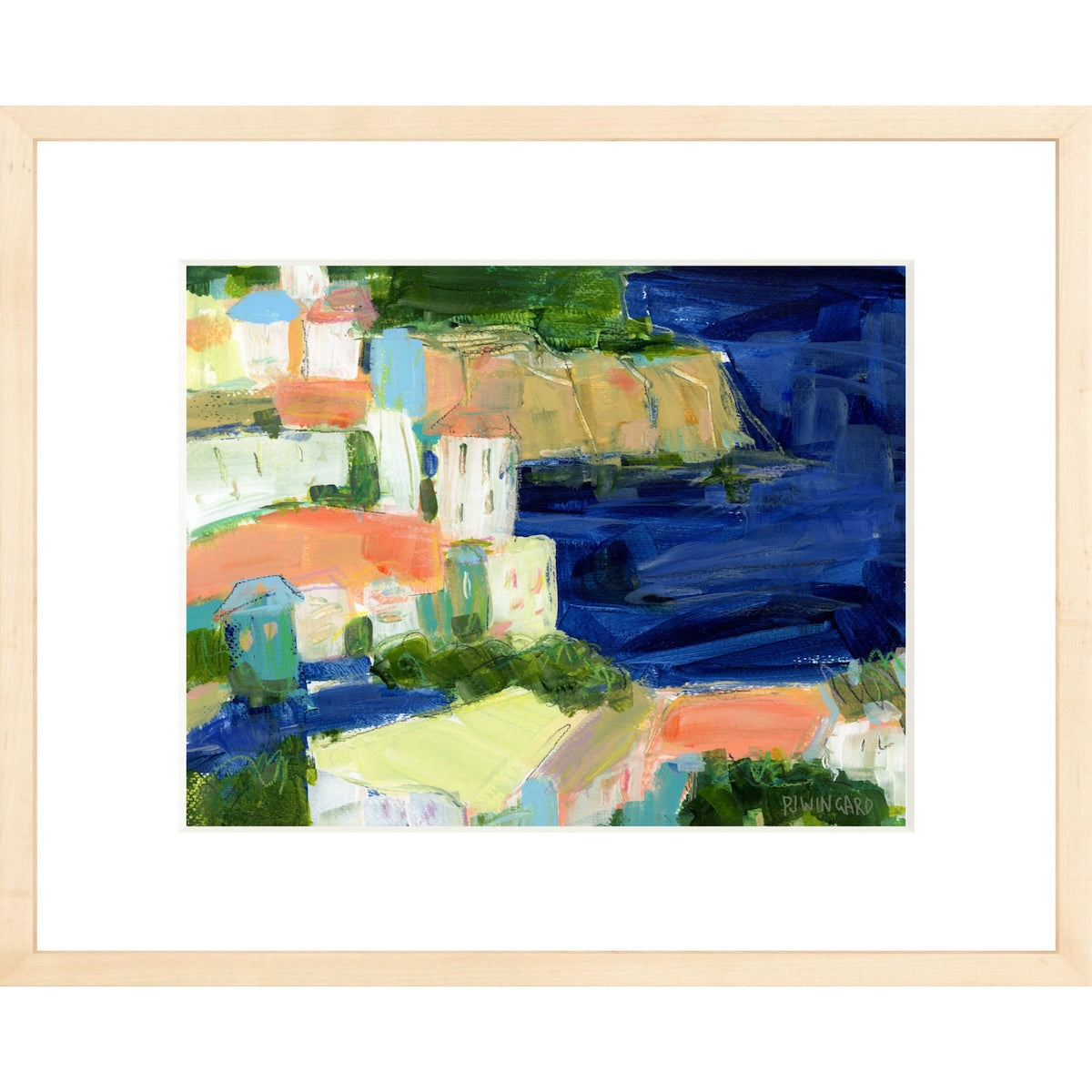 Abstract fine art giclée print by Pamela Wingard.