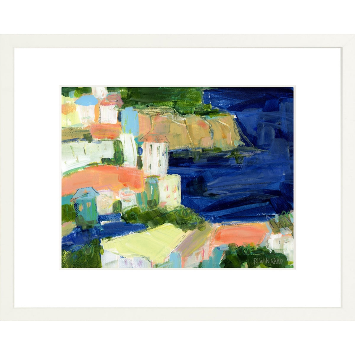 Abstract fine art giclée print by Pamela Wingard.