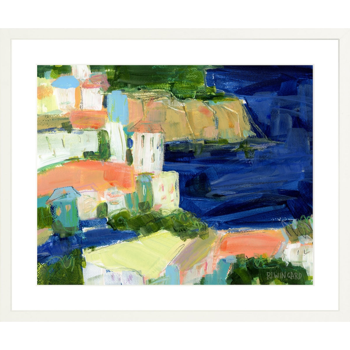 Abstract fine art giclée print by Pamela Wingard.