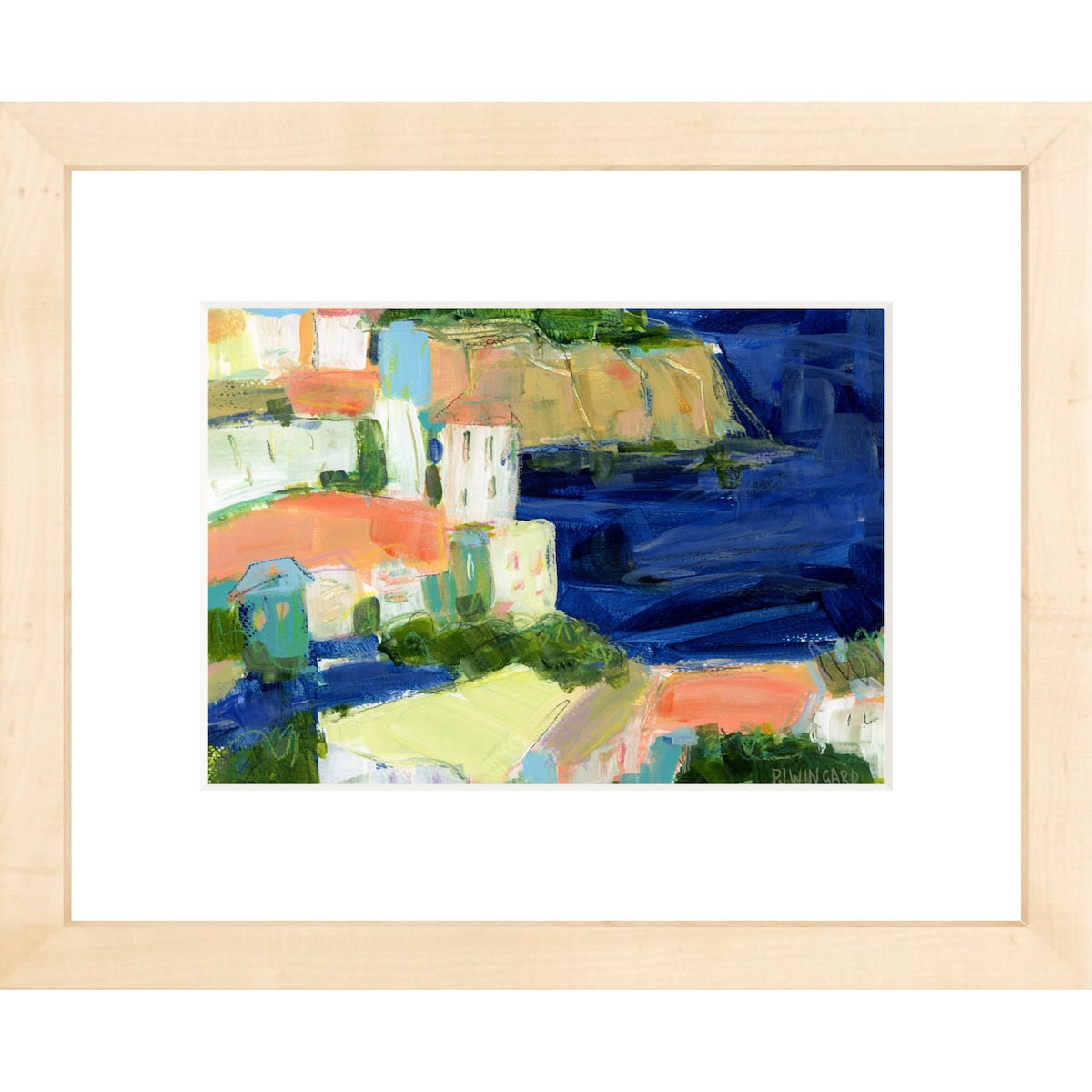Abstract fine art giclée print by Pamela Wingard.